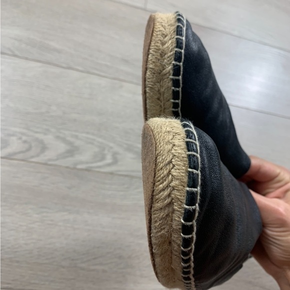 Opening Ceremony Black Leather Espadrilles - Picture 8 of 10